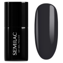 Esmalte semipermanente Semilac 475 Patio Soirée, bote y muestra de color