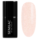 Esmalte semipermanente Semilac 579 Celebrate Together, bote y muestra de color