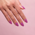 Manicura con el esmalte Semilac 601 Neon Pink Punch