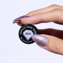 Muestra del esmalte Semilac 664 Lilac Gloss sobre la uña