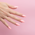 Manicura con el esmalte Semilac 927 Pink of Spring