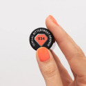 Muestra del esmalte Semilac 934 Bittersweet Orange sobre la uña