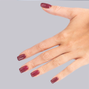 Manicura con el esmalte Semilac 397 Tea before Wine