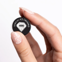 Muestra del esmalte Semilac 490 Ice Crushed sobre la uña