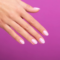 Manicura con el esmalte Semilac 492 Icy Lavender Bliss