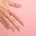 Manicura con el esmalte Semilac 493 Bubble Gum