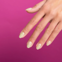 Manicura con el esmalte Semilac 494 Frozen Pistachios