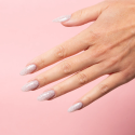 Manicura con el esmalte Semilac 605 White Flash