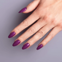 Manicura con el esmalte Semilac A704 Euphoric Day