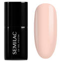 Esmalte semipermanente Semilac 575 Bridesmaid Like You, bote y muestra de color