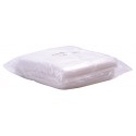 Sabana ajustable blanca 210x80 cm. (10 und.)