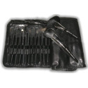Estuche cuero 28 pinceles