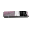 Pack de 10 limas de uñas negras apiladas, con canto rosa y etiqueta blanca y negra, sobre fondo blanco