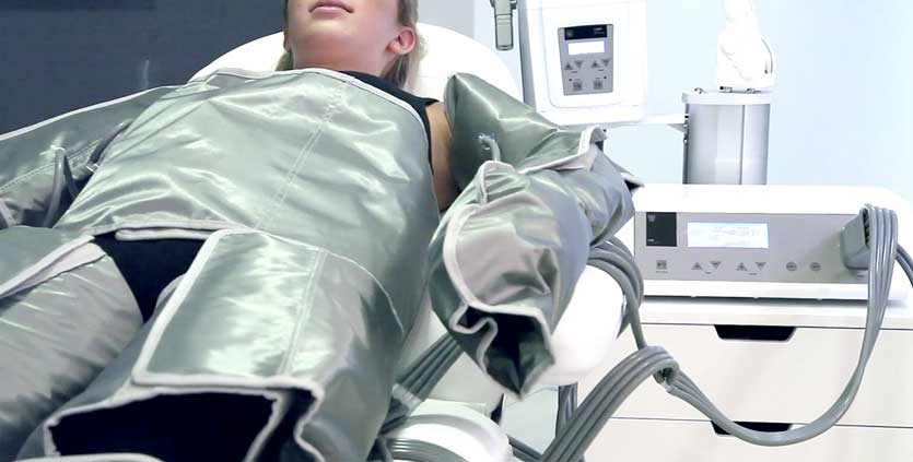 Traje tratamiento de presoterapia