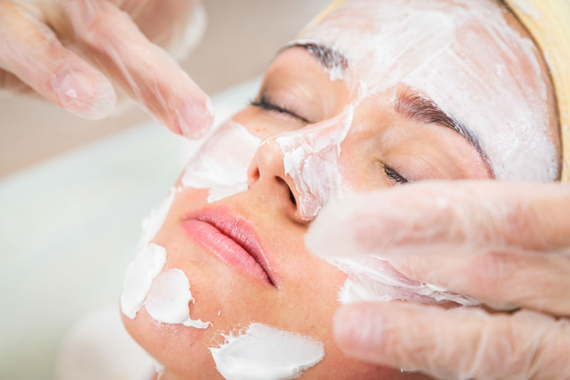 mascarilla facial tratamiento estética tutorial
